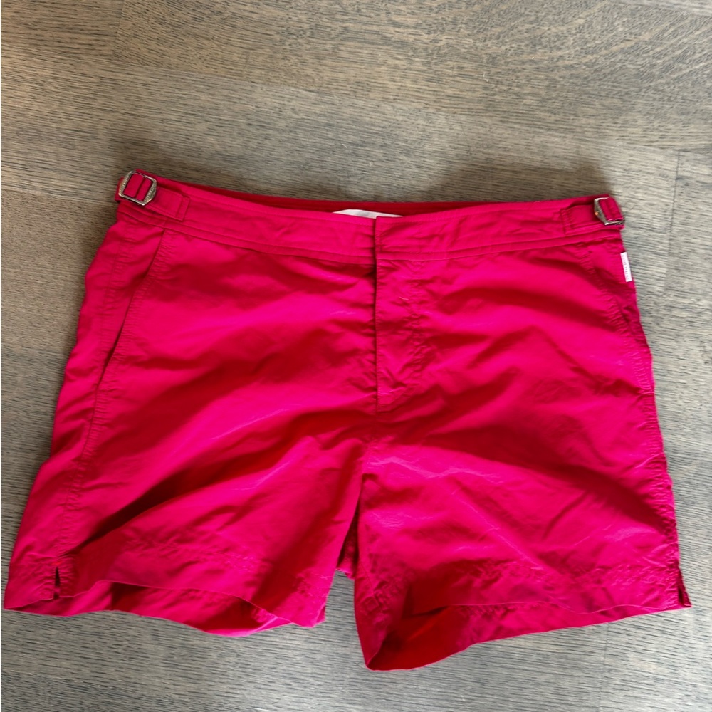 Orlebar Brown Bulldog Beach Shorts, Color:Miami, Size: 31